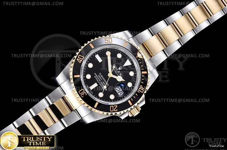 0417 Submariner 116613LN 904L YG SS Black ARF V3 SH Breathable 1086